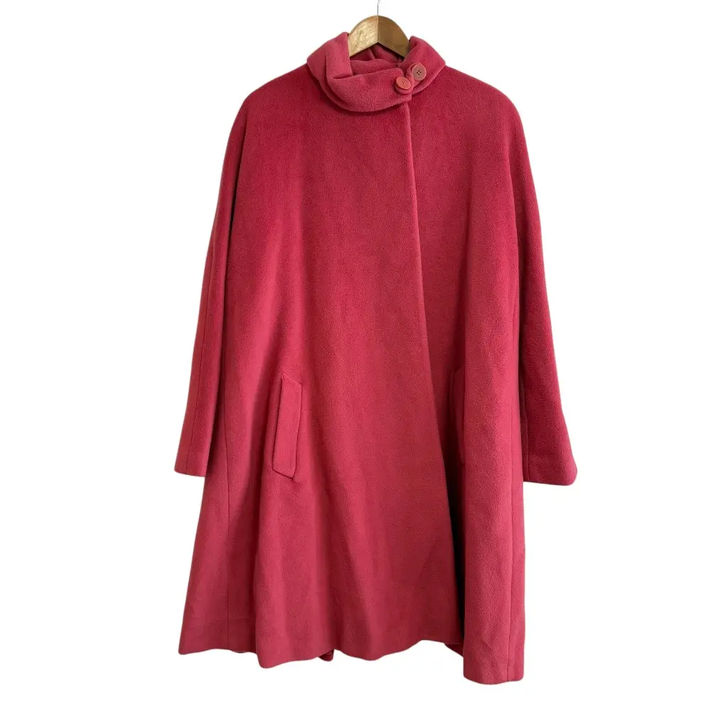 Pre-owned Giorgio Armani Others Small Leather Goods Pure Wool Coat