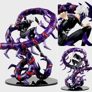 MX 28CM Tokyo Anime Figure Centipede Kaneki Ken Ver. 1/4 PVC Action Figure Collectible Model Halloween Christmas Gift Toy Doll