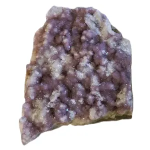 Thunder Bay Amethyst Druzy Plate • 1.77 kg Grape Purple Crystal Cluster • Natural Canadian Quartz with Light Hematite Tint • Display Specimen