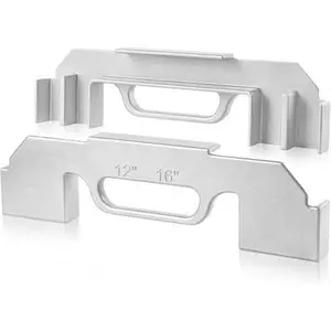 Framing tool 3-in-1, framing jig 12/14/16'' -Center Stud Layout Tool, Cast  Wall Stud Framing Spacing Tool,Construction framing tools for Walls, Roofs, Floors or Ladders