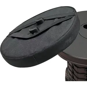 Thick Seat Cushion for Telescopic Stools (Exclude Stool), Chair Pads with Soft  and Two Pegs Fit in Round Collapsible Folding Stools (Cushion Only)