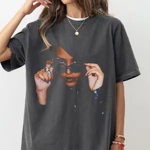 Aaliyah Vintage T-Shirt, 90s R&B Music Graphic Tee, Retro Soul Style Shirt, Unisex Fan Gift