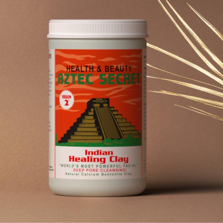 The Original Aztec Secret Indian Healing Clay - Version 2 2 lbs Deep Pore Cleansing Mask for Unmatched Skin Detoxification & Customization
