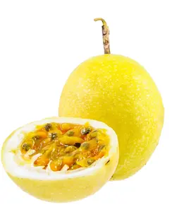Live Golden Passion Fruit Vine Sweet Granadilla Yellow Passion Fruit Plant 5-7 Inch Tall