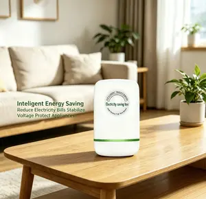 Updated Energy Saver 2026 – 1PC US Plug Power Saver, Voltage Optimization & Surge Protection for Home & Office (90–250V)