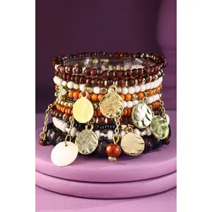 10-In-1 Boho Stretch Stacking Bracelets