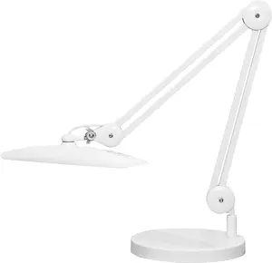 Neatfi XL 2200 Lumens 24W LED Desk Lamp with Base - 4-Level Dimmable Task Light | Home Office, Crafts & Workbench | 20-Inch Wide Head