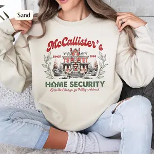 McCallisters Home Security Christmas Shirt, Christmas Sweatshirt, Christmas Movie Shirt, Christmas Movie Sweatshirt, Family Christmas Shirts
