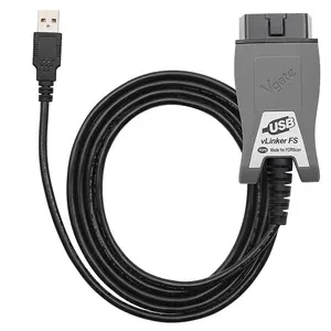 Vgate vLinker FS USB, FORScan adapter for Ford Mazda, HS/MS-CAN switch OBD2, USB OBD2 scanner for Windows, Ford Mazda diagnostic tool, FORScan compatible USB adapter, Car code reader for DIY repair