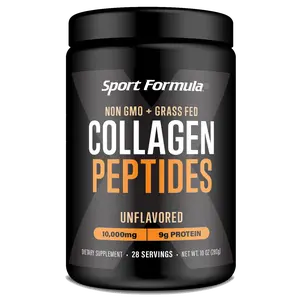 Sport Formula 99 Collagen Peptides Powder – Cold-Processed Grass-Fed Collagen Protein, Hydrolyzed Type I, II & III Collagen for Hair, Skin, Nails & Joints, Keto-Friendly, Unflavored & Non-GMO Collagen Supplement for Men & Women (28 Servings).