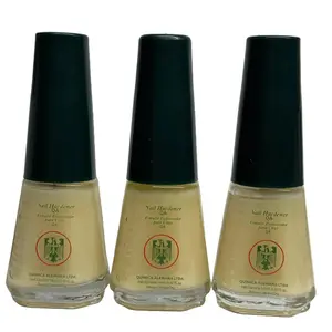 Quimica Alemana Nail Hardener 0.47 Fl Oz QA Formula Ultra Effective Nail Care Treatment for Strong Healthy Nails 14ml Manicure Peeling Prevention 3 PACK