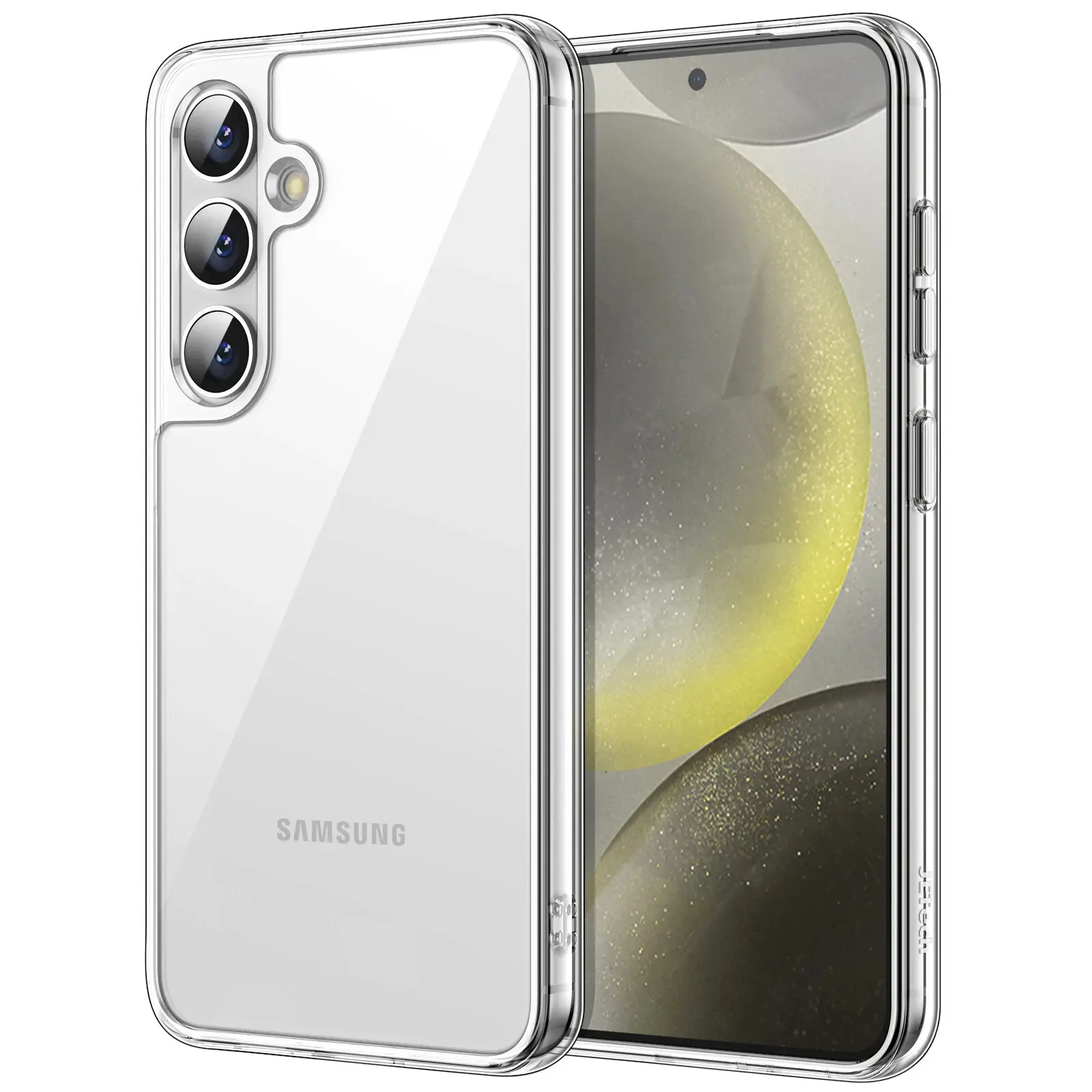 [PHONE CASE] JETech Case for Samsung Galaxy S24 5G, Non-Yellowing Shockproof Bumper Cover