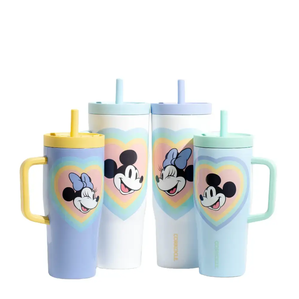 Mickey & Minnie Mouse Retro Rainbow Leakproof Cruiser