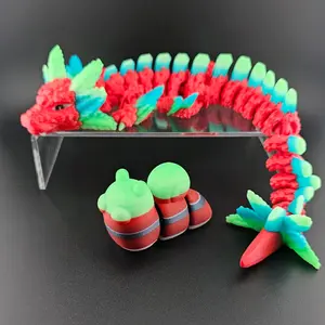 3d Printed Axolotl Dragon Figurine