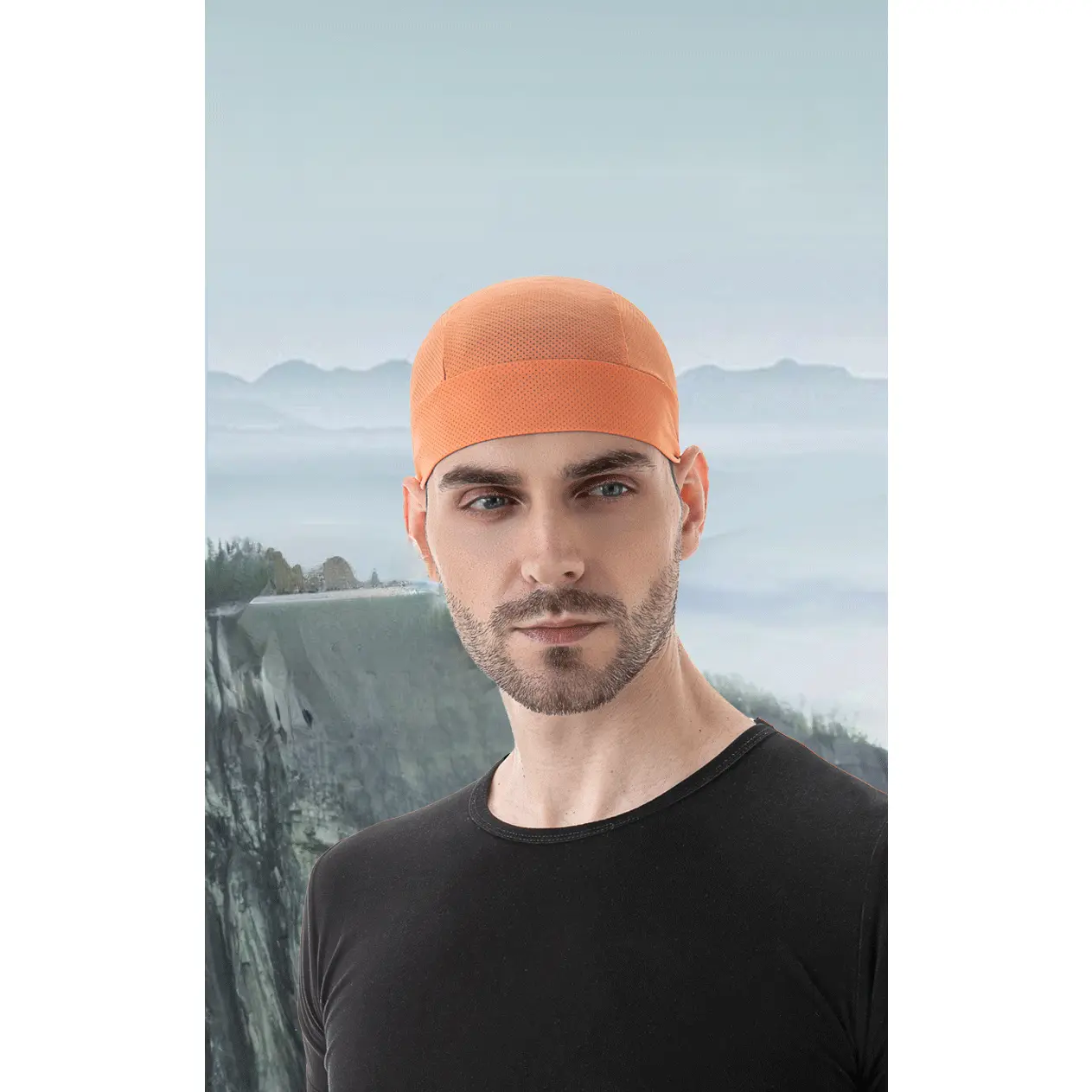 Unisex Nylon+Spandex 1-Size-Fit-All Quick-Dry Sports & Outdoor Hats, Outdoorsports Windproof Sun-Protective Cycling Cap, Ice Silk Breathable Bicycle Helmet Liner, One-Size-Fit-All, Hiking / Light Outdoor