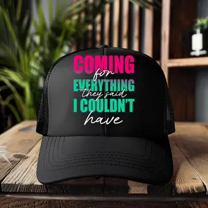 DTF Hat Patch- Coming For Everything