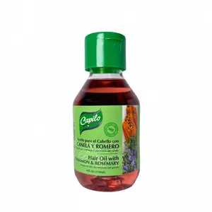 Capilo Cinnamon and Rosemary Oil 4 oz| Prevent hair loss while stimulating growth | Blend of Mineral Oil and Cinnamon Oil