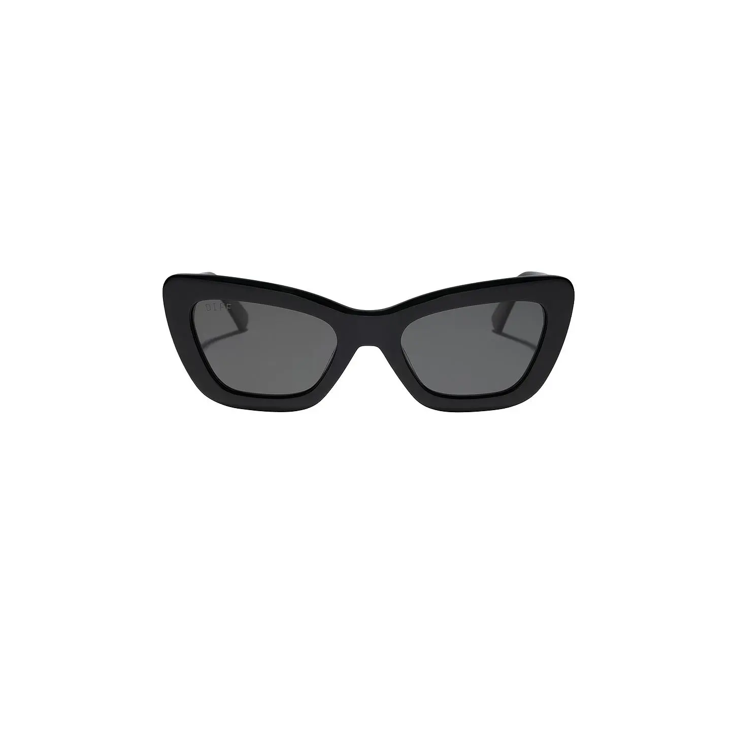 DIFF EYEWEAR Adriana Sunglasses in Black & Grey Polarized