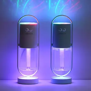 MerryMade USB Air Humidifier & Night Light  | LED Projection + Humidifier for Home