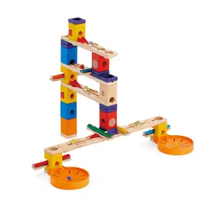 Hape Quadrilla Wooden Marble Run Construction Music Motion