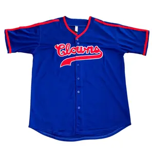 Indianapolis Clowns baseball Jersey - bule