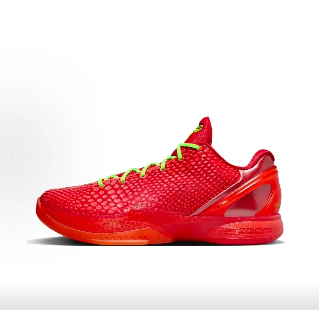 2026 Men's Low-top Basketball Shoes with Air Cushioning - Red - Comfortable Casual Training Shoes