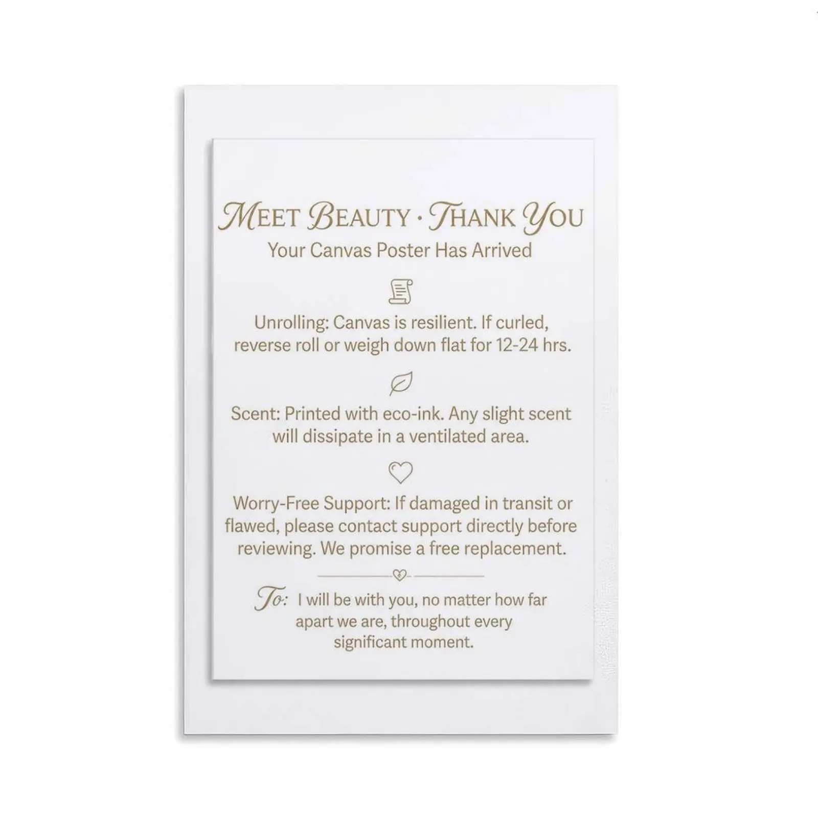 Art Poster Digital ProductAfter-Sales Guarantee