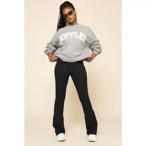 POPFLEX® Cloud Crewneck Sweater - Heather Grey