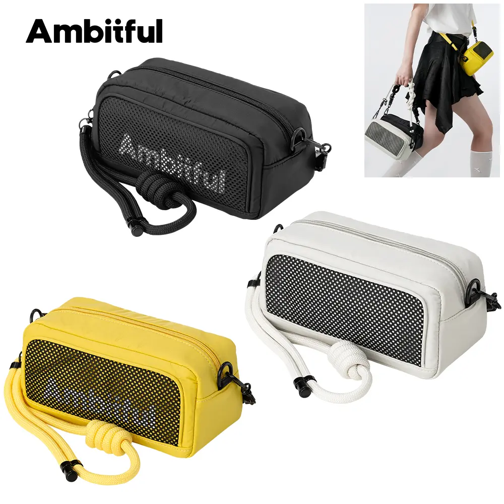 Ambitful Neo 1 N1 Waterproof Crossbody Camera Shoulder Bag - Shockproof Storage Case, DIY Strap Design, Accessories Compatible with DJI Osmo Pocket 3, Xtra Muse, Insta360 Ace Pro 2, GoPro 13