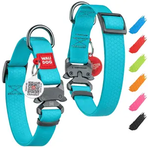 Waterproof Adjustable Dog Collar for Medium Dogs