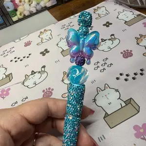 Live Claims- Fancy beaded pens in beautiful and vibrant colors