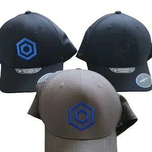 Netwatch.ai Custom Fitted Hat - Black with Blue Digital Eye, Other Colors Optional