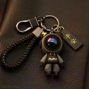 Astronaut Keychain, Cute, Stylish and Fun Car Keychain for Men and Women, Universal Auto Interior Decoration Accessories, Decorative Accessory, Fashionable Keychain