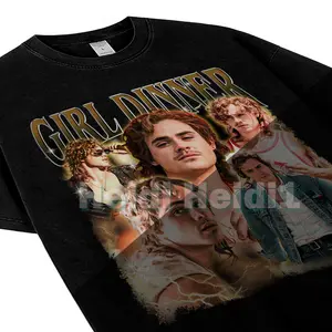 Premium Cotton Billy Hargrove Stranger Shirt Vintage Billy Max Sadie Sink Graphic Tee Crewneck Unisex for Women Men All Seasons Casual Streetwear