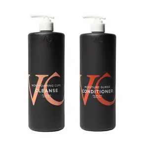 Vicious Curl Cleansing Conditioner DUO 33 oz. For Curly Hair Cleanser Haircare Moisture Shampoo
