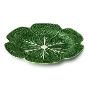 Le Jardin Cabbage 3-D Round Platter