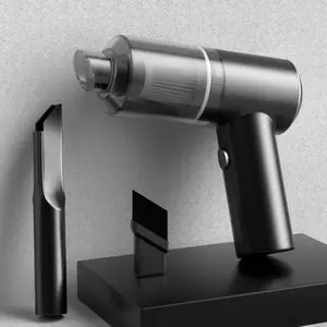 2026 Upgrade Mini Vacuum Cleaner for 2 in 1 Keyboard Vacuum Cleaner Wireless Handheld, Car Vacuum with Brushless Motor High Power 120W Rechargeable Easy to Clean Car Interior (Black)