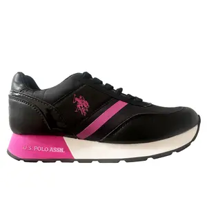 U.S. POLO ASSN. Black Nylon Sneaker