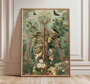 Human Anatomy Poster, Human Body Posters, Anatomy Wall Prints