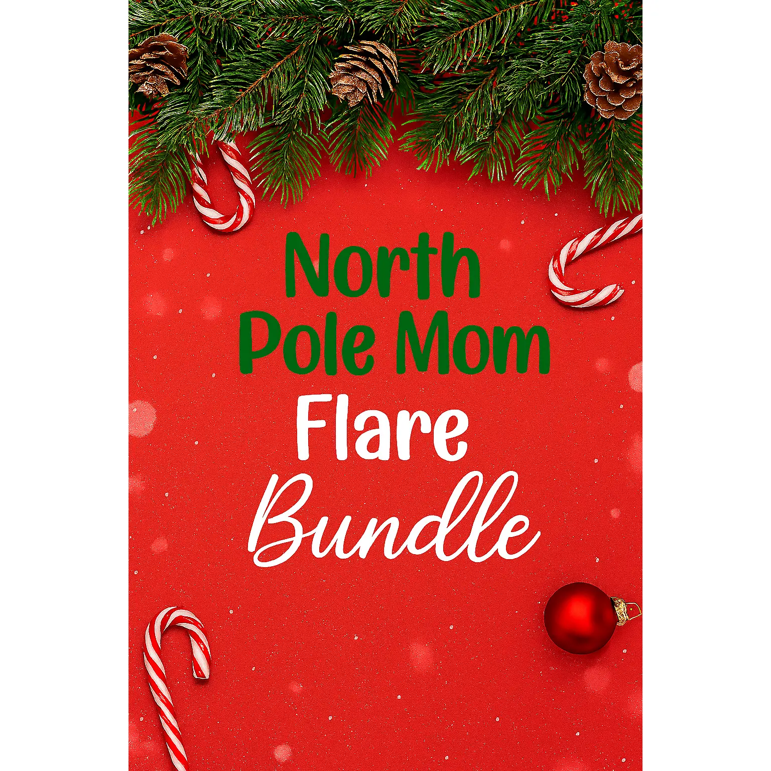 North Pole Mom Flare Bundle - (1 Fiona Flare + 1 North Pole Mom Crewneck)