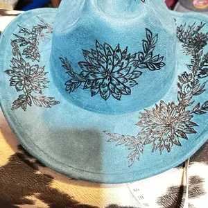 Hand-Engraved Western Hats