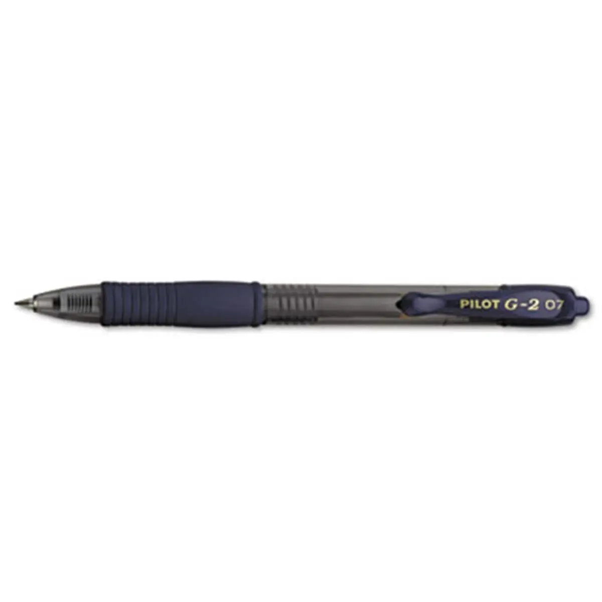 Pilot G2 Retractable Gel Ink Roller Ball Pen with Cushion Grip, Model 31187 - Navy Ink, Fine Point - 12-Pack (Dozen)