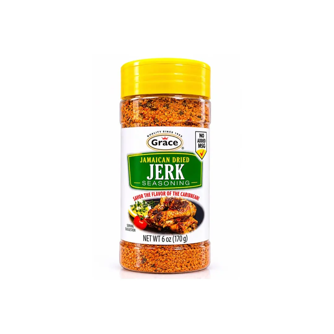 GRACE JAMAICAN DRIED JERK SEASONING 6OZ