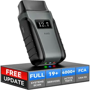 Anyscan A30D OBD2 Scanner Diagnostic Tool , Bidirectional Scan Tool with Lifetime Updates & 19 Resets, Crank Sensor Relearn, Full System Diagnostics,  Code Reader for /Android