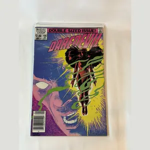 Daredevil #190 (1983) Newsstand – Resurrection of Elektra – Double-Sized – Marvel