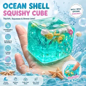 Simulation Ocean Shell Stress Relief Toy, Unisex Design, Ideal for Easter Gifts & Birthdays, Simple Play, Effective Pressure Relief