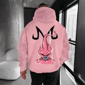 Dragon Ball Anime Majin Buu Printed Shirt, Manga Hoodie For Men, Best Anime Hoodie, Full Color Selection, Pick Your Favorite Sweatshirt, Hoodie, Comfort Colors