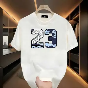 Men's Casual Loose Round Neck T-Shirts - 23 Printed Designs, Menswear Streetwear, Youthful Style, Couple Options, Daily Clothes, Women's Gift Tops, Unique Look