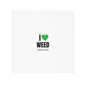 ILoveWeedPR Face Towel