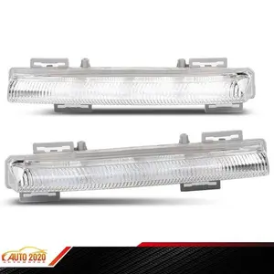 Fit For Mercedes 07-14 W204 C250 C300 C350 E63AMG LED Fog Light Daytime Running